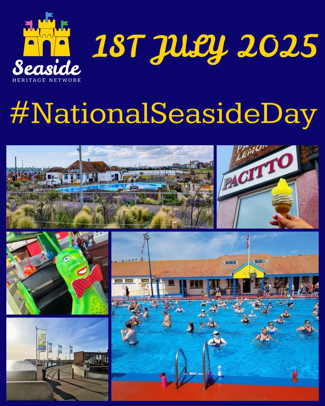 National Seaside Day, 1st July 2025